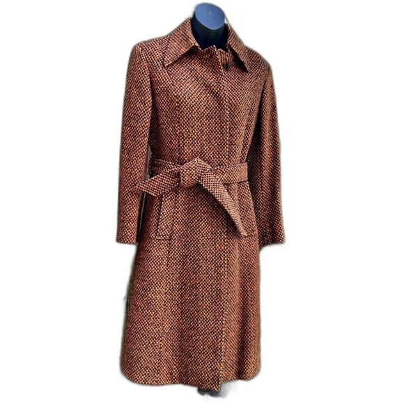 1960's Burberrys' Prorsum Irish Tweed Coat ~ A Vintage Masterpiece - Picture 3 of 16